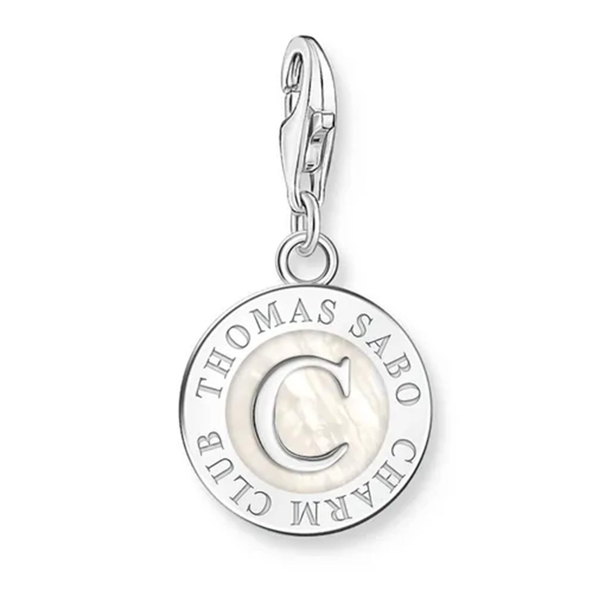 THOMAS SABO Silver Charm Club Charmista Coin Charm